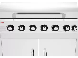 Lund Grill gazowy 6+1 z żeliwnym rusztem 20,5 kW 99638 - 13