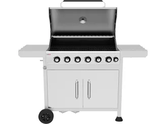 Lund Grill gazowy 6+1 z żeliwnym rusztem 20,5 kW 99638 - 4