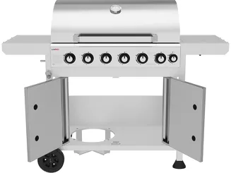 Lund Grill gazowy 6+1 z żeliwnym rusztem 20,5 kW 99638 - 5