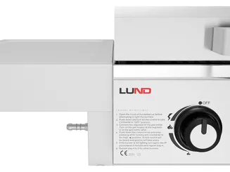 Lund Grill gazowy 6+1 z żeliwnym rusztem 20,5 kW 99638 - 9