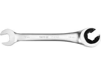 Yato Klucz półotwarty z grzechotką 19 mm YT-01341 - 3