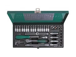 Jonnesway Klucze nasadowe 1/4" komplet 41 szt. S04H2141S