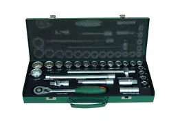 Jonnesway Klucze nasadowe 12-kt. 1/2" 25 szt S04H4925S 