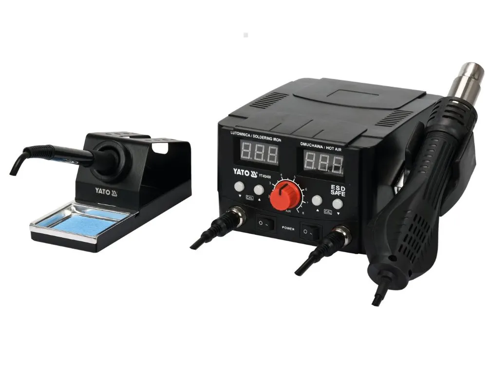 Yato Stacja lutownicza 2 w 1 Hot Air YT-82458