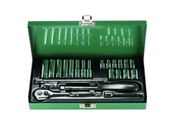 Jonnesway Klucze nasadowe 1/4" calowe komplet 23 szt. S05H2223S 