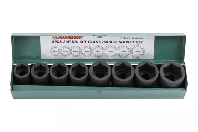 Jonnesway Zestaw 8szt. nasadek udarowych 3/4" S03A6108S
