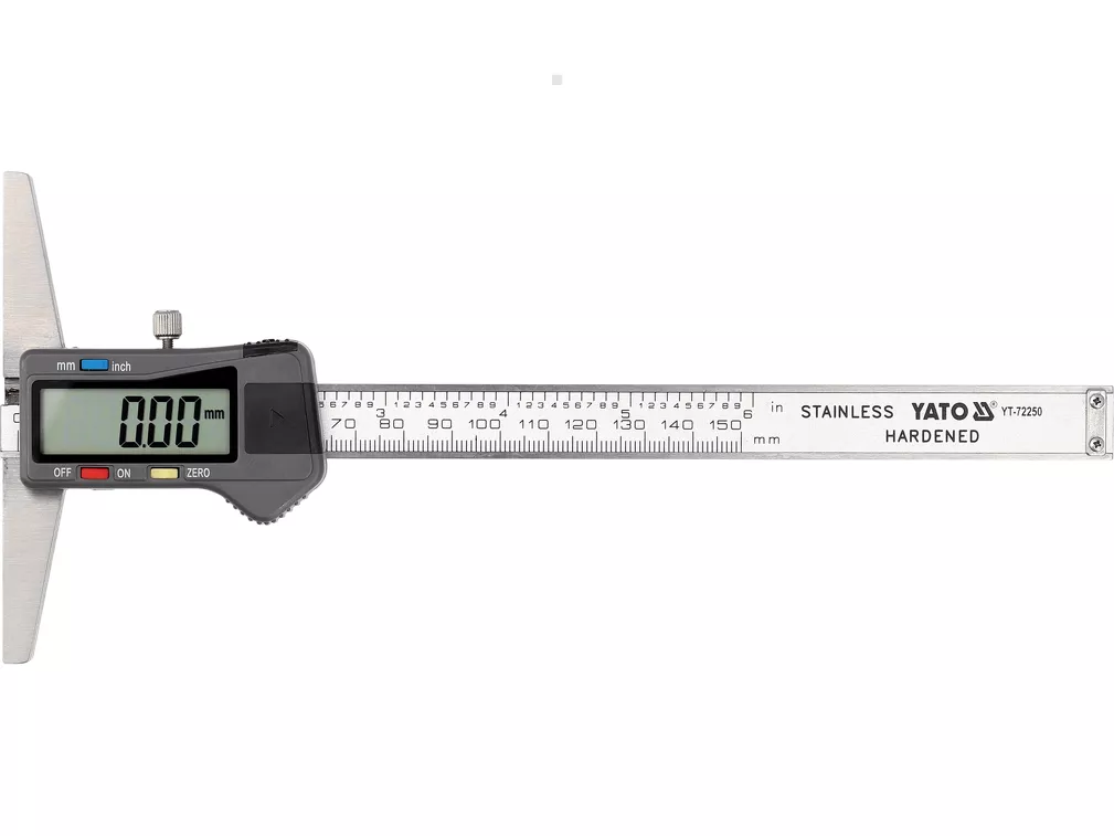 Yato Głębokościomierz elektroniczny 150 mm YT-72250