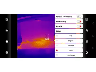 Yato Kamera termowizyjna USB-C 256x192 25 Hz do smartfona YT-72930 - 6