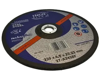 Incoflex Tarcza do szlifowania metalu Standard STAL M27 230 x 6,0mm A24SBF - 5