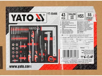 Yato Wkład narzędziowy EVA 43 el. YT-55498 - 2