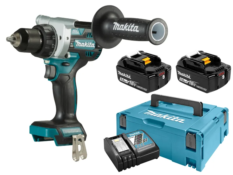 Makita Wiertarko wkrętarka akumulatorowa 18V 2 x 5Ah DDF486RTJ