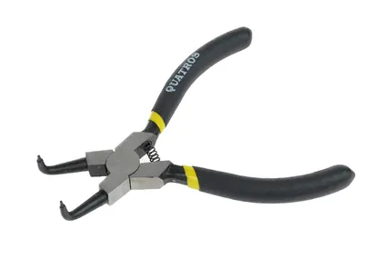 Quatros Szczypce do pierścieni Segera wewnętrzne wygięte 125mm QS53002