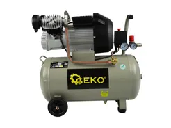 Geko Kompresor olejowy dwutłokowy 50L  G80305 