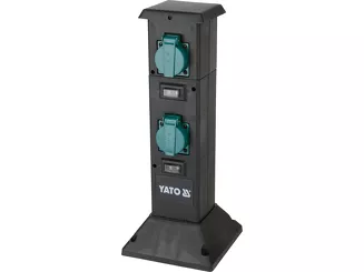 Yato Gniazdo ogrodowe słupek podwójne IP44 230 V YT-81274 - 10