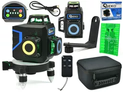 Geko Laser samopoziomujący 3D 360 zielony G03308