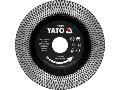 Yato Tarcza diamentowa do ceramiki i gresu 125 mm YT-59973