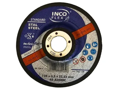 Incoflex Tarcza do cięcia metalu Standard M42 wypukła 115x2,5 A36R BF