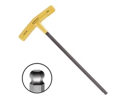 Bondhus Klucze imbusowe hex typ "T" i końcówką kulistą metryczne (4-10mm)