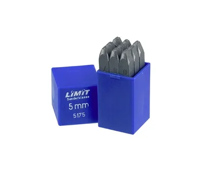 Limit Znaczniki cyfrowe numeratory 10 mm do stali 200kG 51750701 