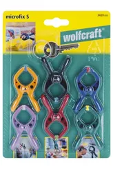 Wolfcraft Ściski sprężynowe Microfix S  komplet 6 szt. WF3420