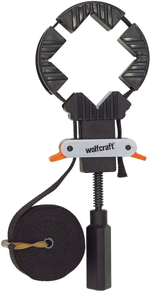 Wolfcraft Ścisk stolarski kątowy taśmowy 4 m WF3416