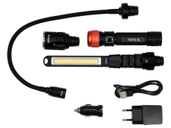 Yato Lampa warsztatowa 3w1 w walizce 380 lm YT-08521 