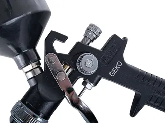 Geko Pistolet lakierniczy HVLP 4 dysze zestaw G03123 - 4
