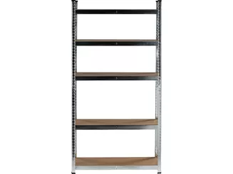 Vorel Regał magazynowy ocynkowany HDF 180 x 90 x 30 cm 78483 - 3