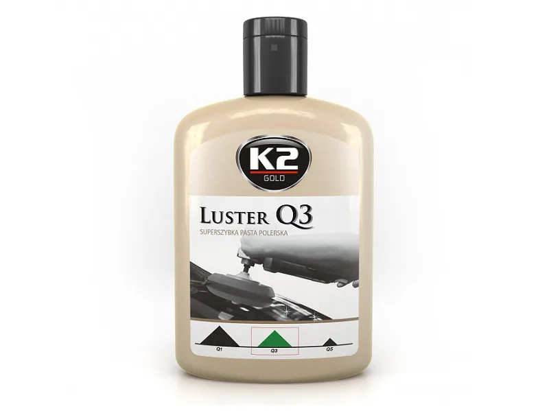 K2 Pasta polerska do polerowania lakieru, Luster Q5 zielona 200 ml L3200 