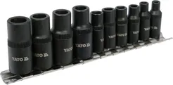 Yato Zestaw adapterów do gwintowników 1/4" 3 sztuki YT-29280