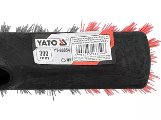 Yato Miotła uliczna szczotka końcówka oprawa drewniana 300mm YT-86854 - 3