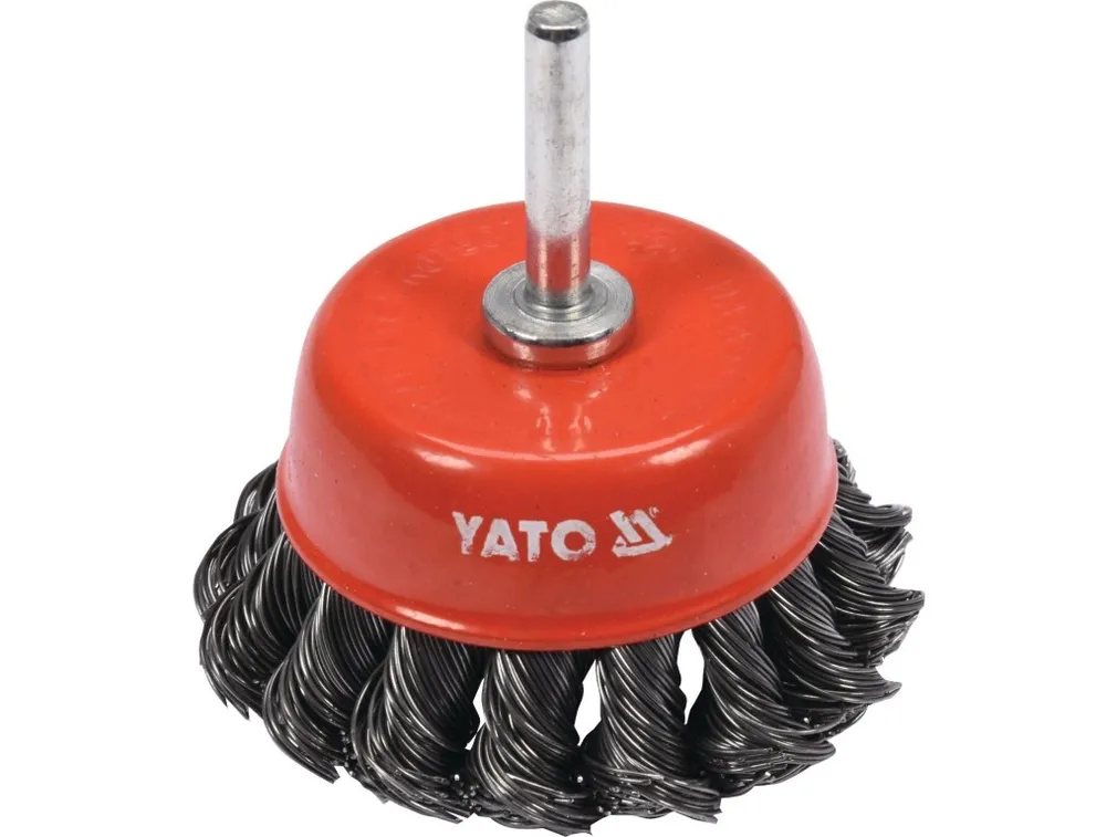 Yato Szczotka czołowa z trzpieniem 65mm do metalu YT-47518