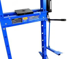 Geko Prasa hydrauliczna z manometrem 20t i pompą nożną G02086  - 3
