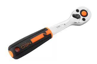Neo klucze nasadowe 1/4 cala CrV zestaw 46 sztuk 10-004 - 6