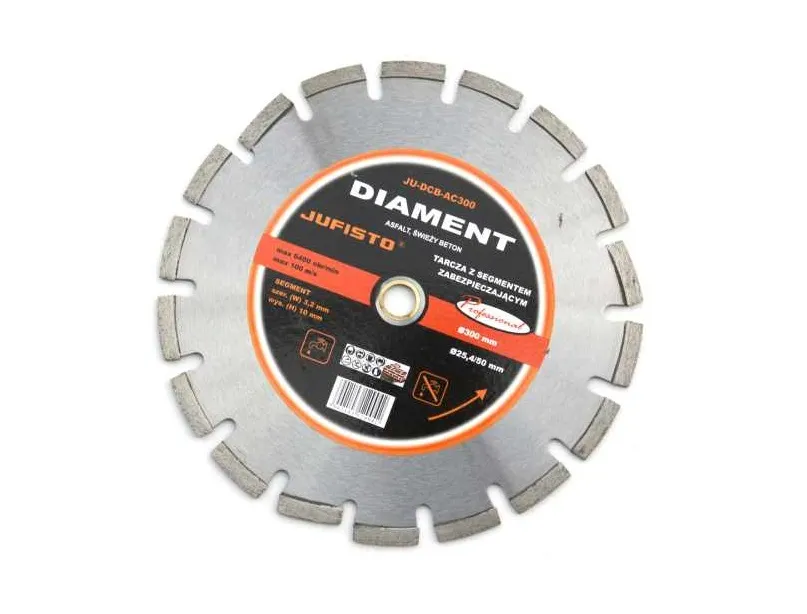 Waart Tarcza diamentowa do cięcia asfaltu i świeżego betonu 350x3,2mm  JU-DCB-AC350 