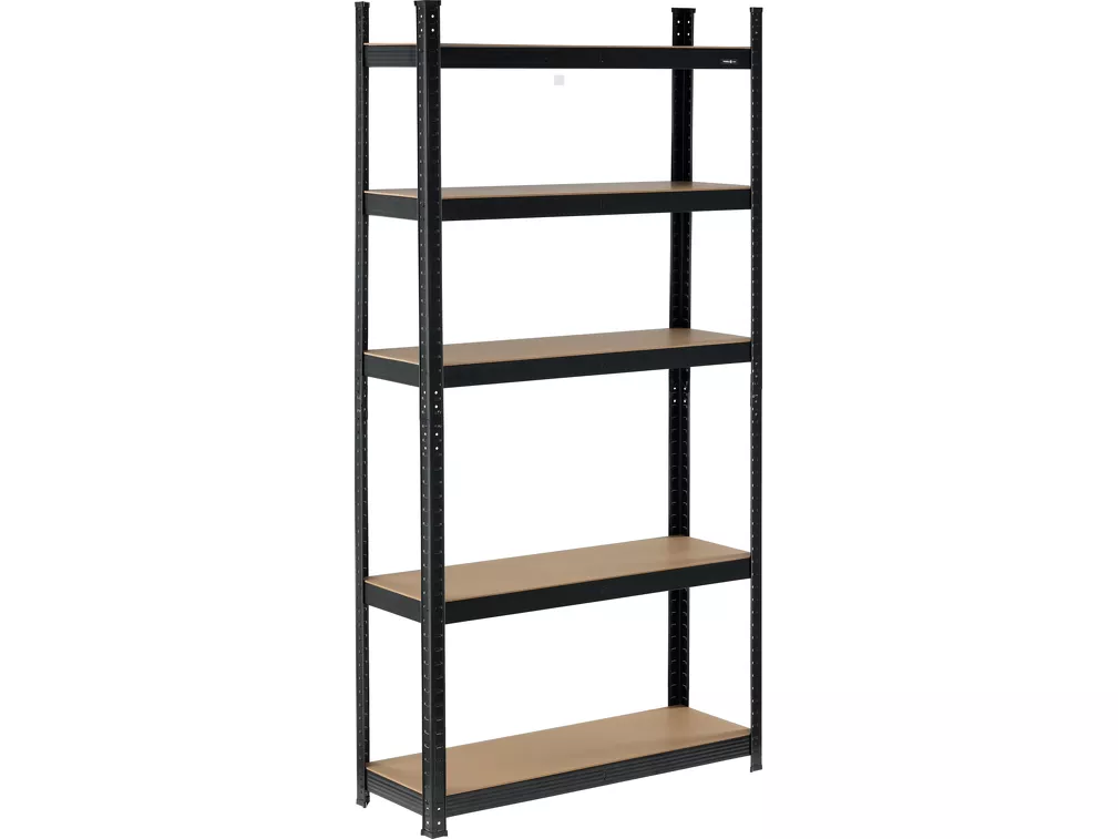 Vorel Regał magazynowy malowany HDF 180 x 90 x 30 cm 78484