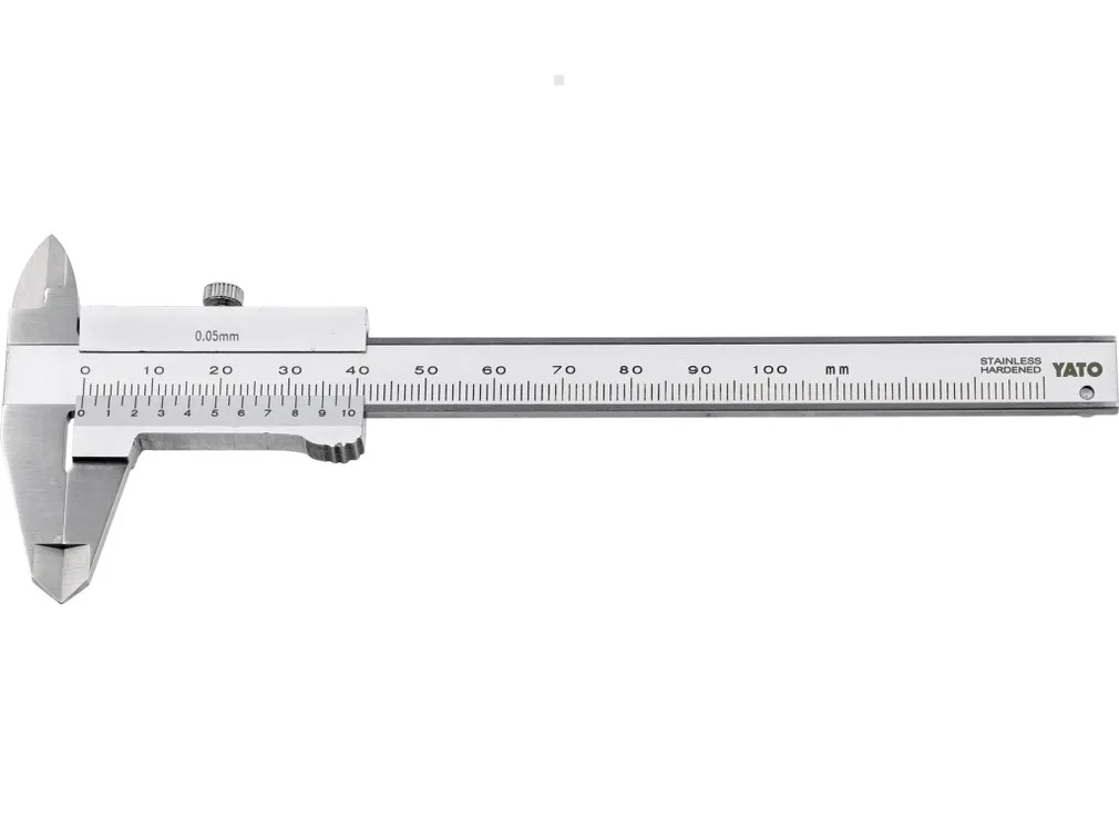 Yato Suwmiarka 100 mm / 0,05 mm dokładna warsztatowa YT-71993