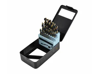 AWTOOLS Wiertła do metalu HSS M2 25szt. 1,0-13,0mm AW42005 - 2