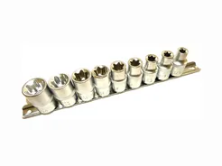 Geko Klucze nasadowe Torx 1/2" E10-E24 10el G10160 