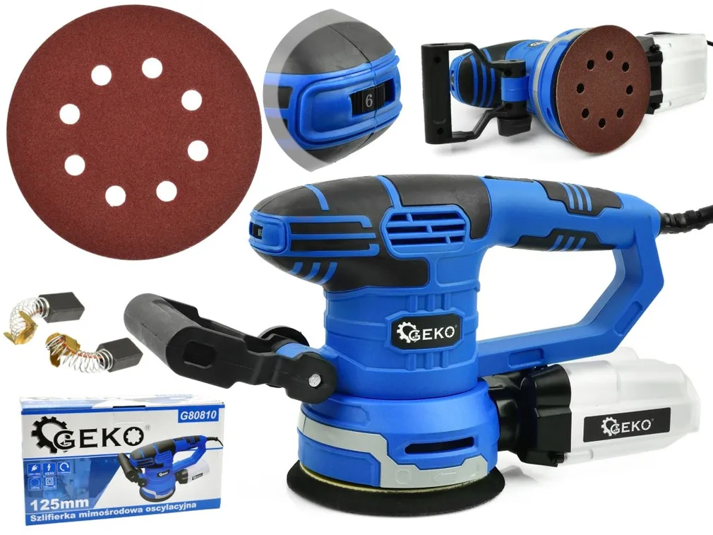 Geko Szlifierka mimośrodowa oscylacyjna 125mm 450W G80810