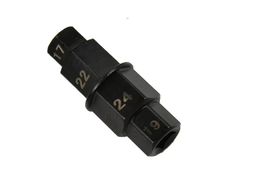 Geko Klucz osi przedniego koła 17/19/22/24mm G02685