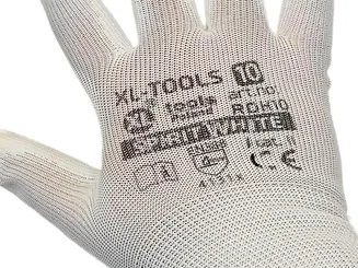 XL Rękawice robocze DRAGON poliuretan WHITE 10 RDH10 - 3
