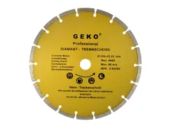 Geko Tarcza diamentowa do cięcia segmentowa 230x2mm G00253 