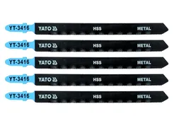 Yato Brzeszczoty do wyrzynarek HSS do metali 21 TPI 5 szt. YT-3416 