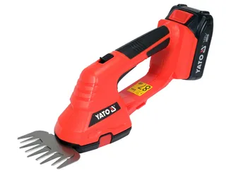 Yato Nożyce do trawy i żywopłotu akumulatorowe 18V 2Ah + ładowarka YT-828355  - 4