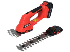 Yato Nożyce do trawy i żywopłotu akumulatorowe 18V 2Ah + ładowarka YT-828355 