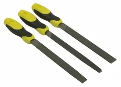 Stanley Komplet pilników do metalu równiaki 200mm 3szt. 0-22-464