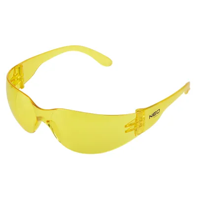 Neo okulary ochronne żółte soczewki klasa odporności F 97-503