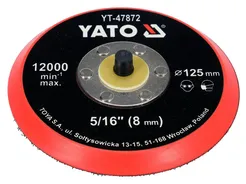 Yato Dysk polerski 125mm z rzepem YT-47872