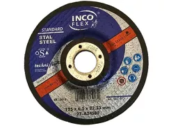 Incoflex Tarcza do szlifowania metalu Standard STAL M27 125 x 6,5mm A24SBF